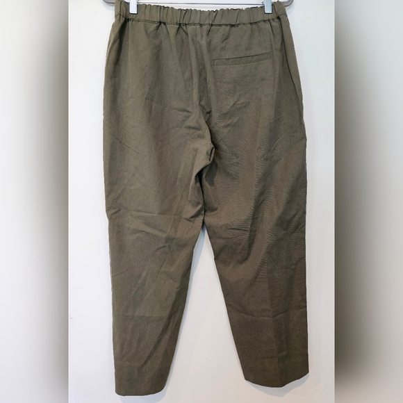 Banana Republic Women's Size Medium Green Slim Taper Trouser Pants Hi-Rise NWT - Picture 2 of 10
